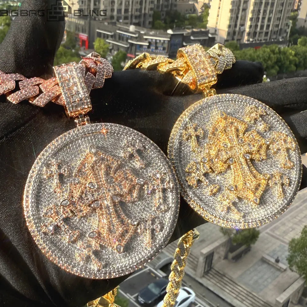 Iced Out Star-style pendants Pendant BigBagBling