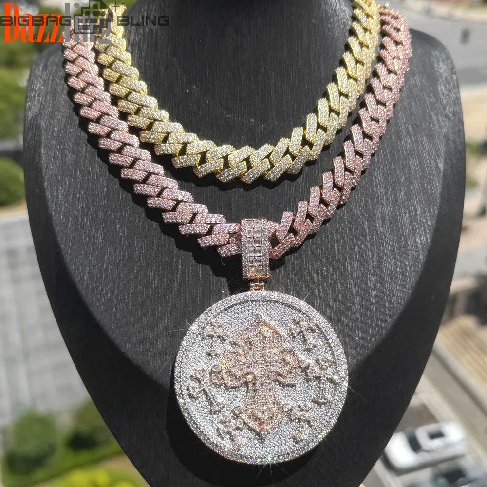 Iced Out Star-style pendants Pendant BigBagBling