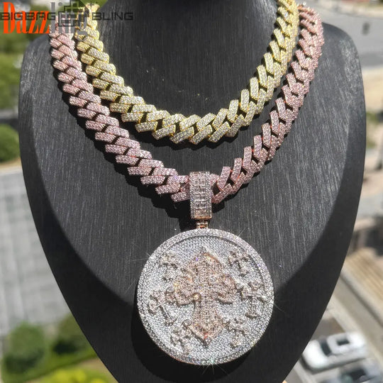Iced Out Star-style pendants Pendant BigBagBling