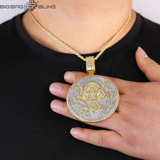 Iced Out Star-style pendants Pendant BigBagBling