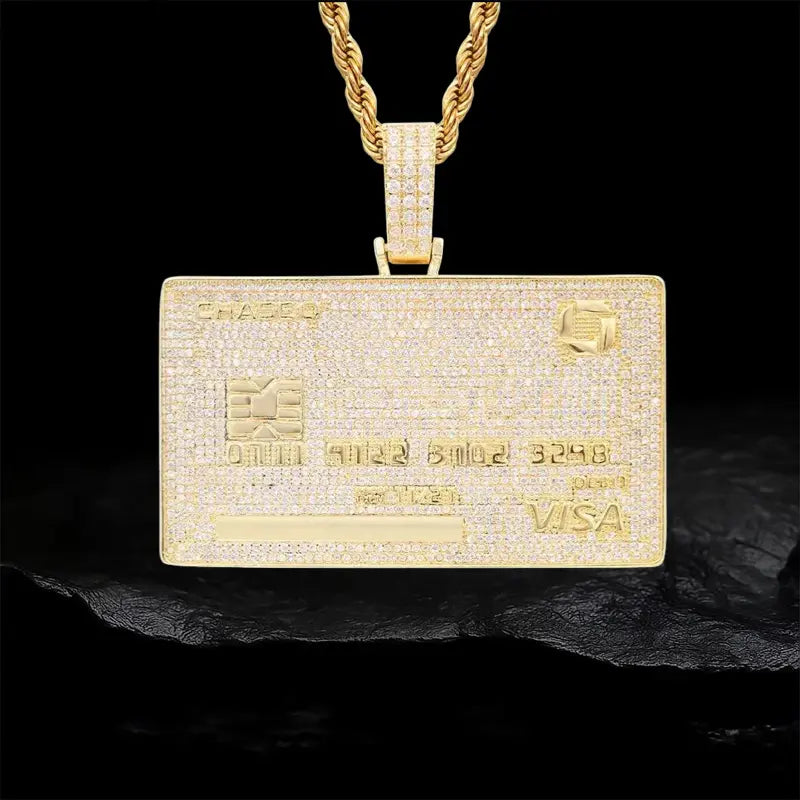 Iced Out VISA Pendant BigBagBling