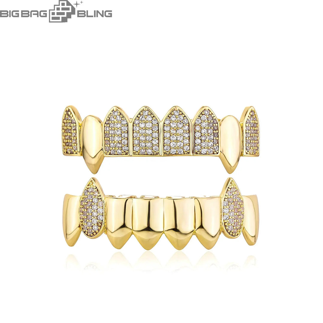 Iced Out Vampire Grillz BigBagBling