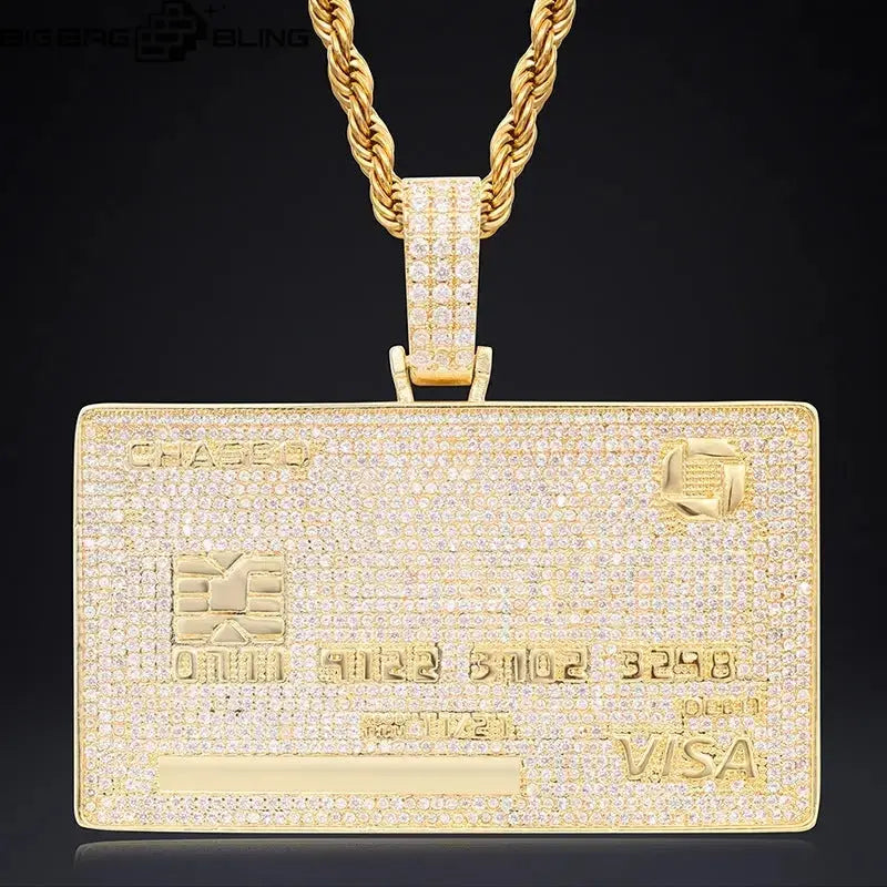 Iced Out VISA Pendant BigBagBling
