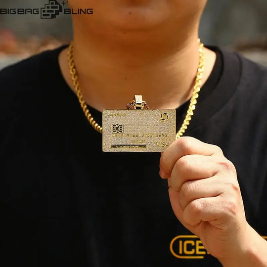Iced Out VISA Pendant BigBagBling