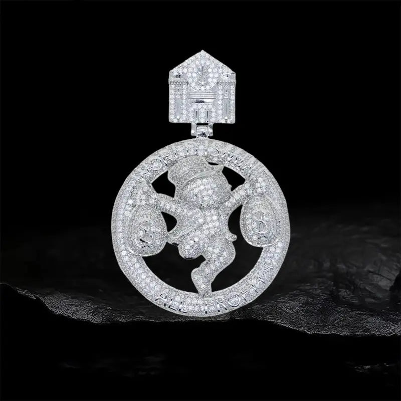Iced Out World is mine Pendant BigBagBling
