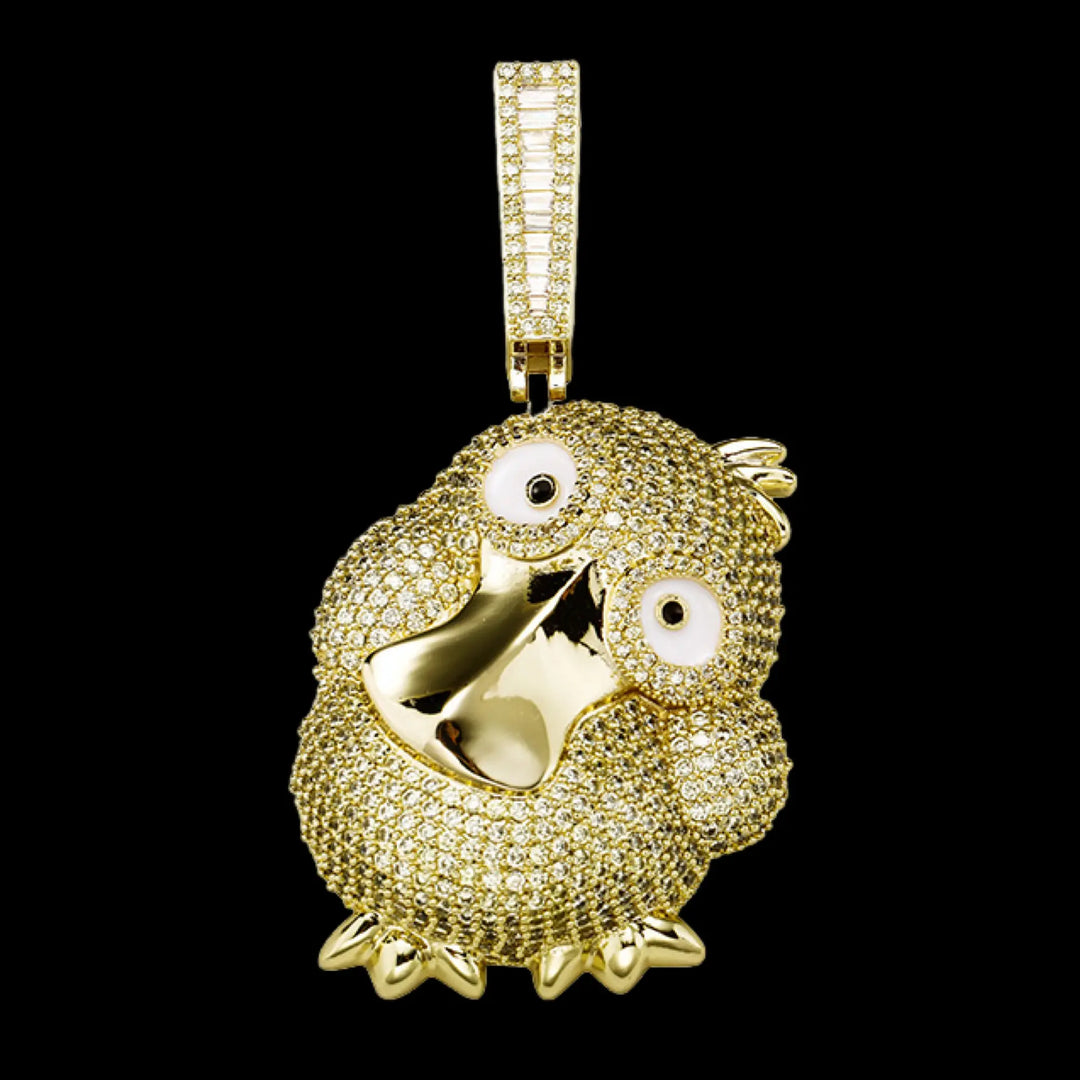 Iced Psyduck Pendant