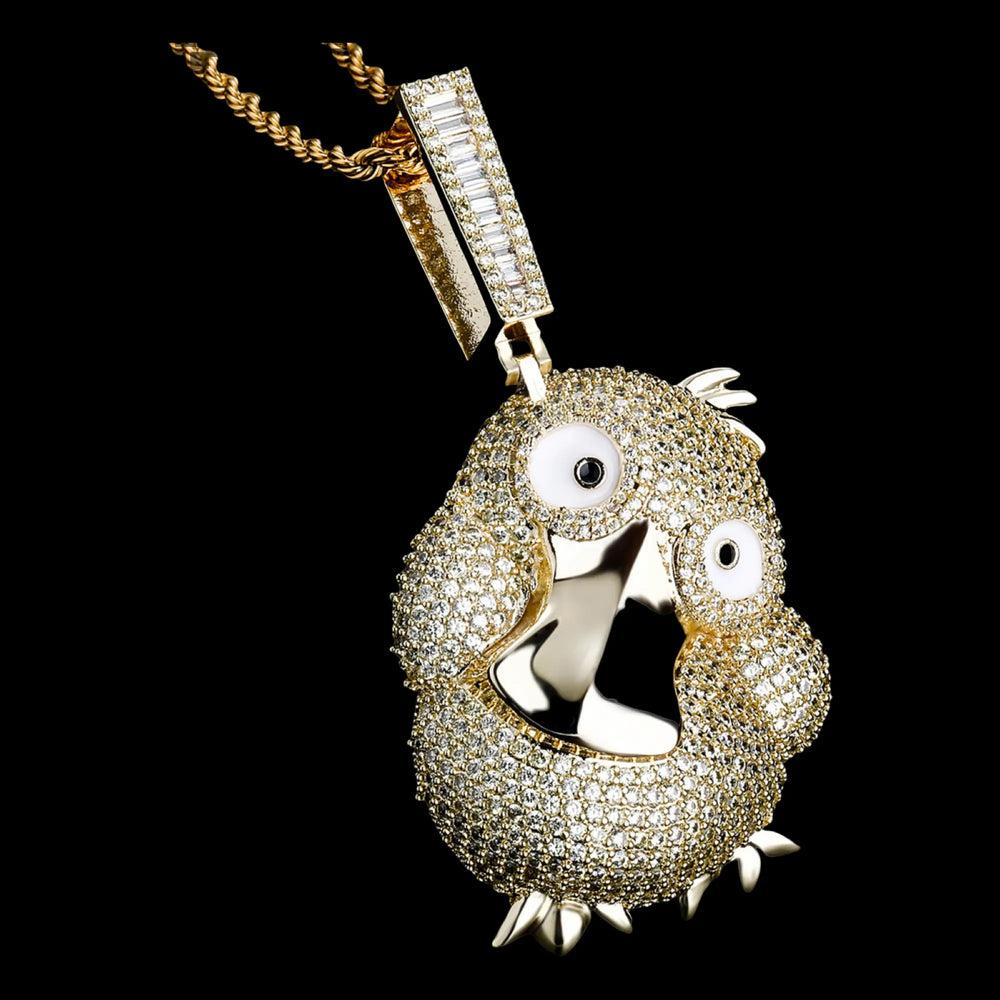 Iced Psyduck Pendant