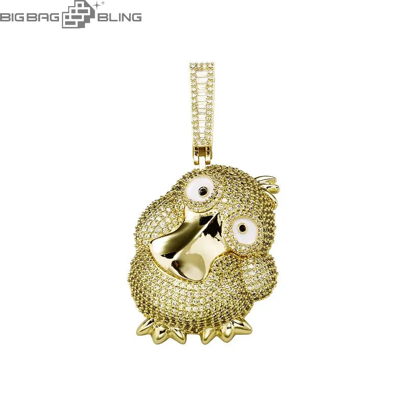 Iced Psyduck Pendant