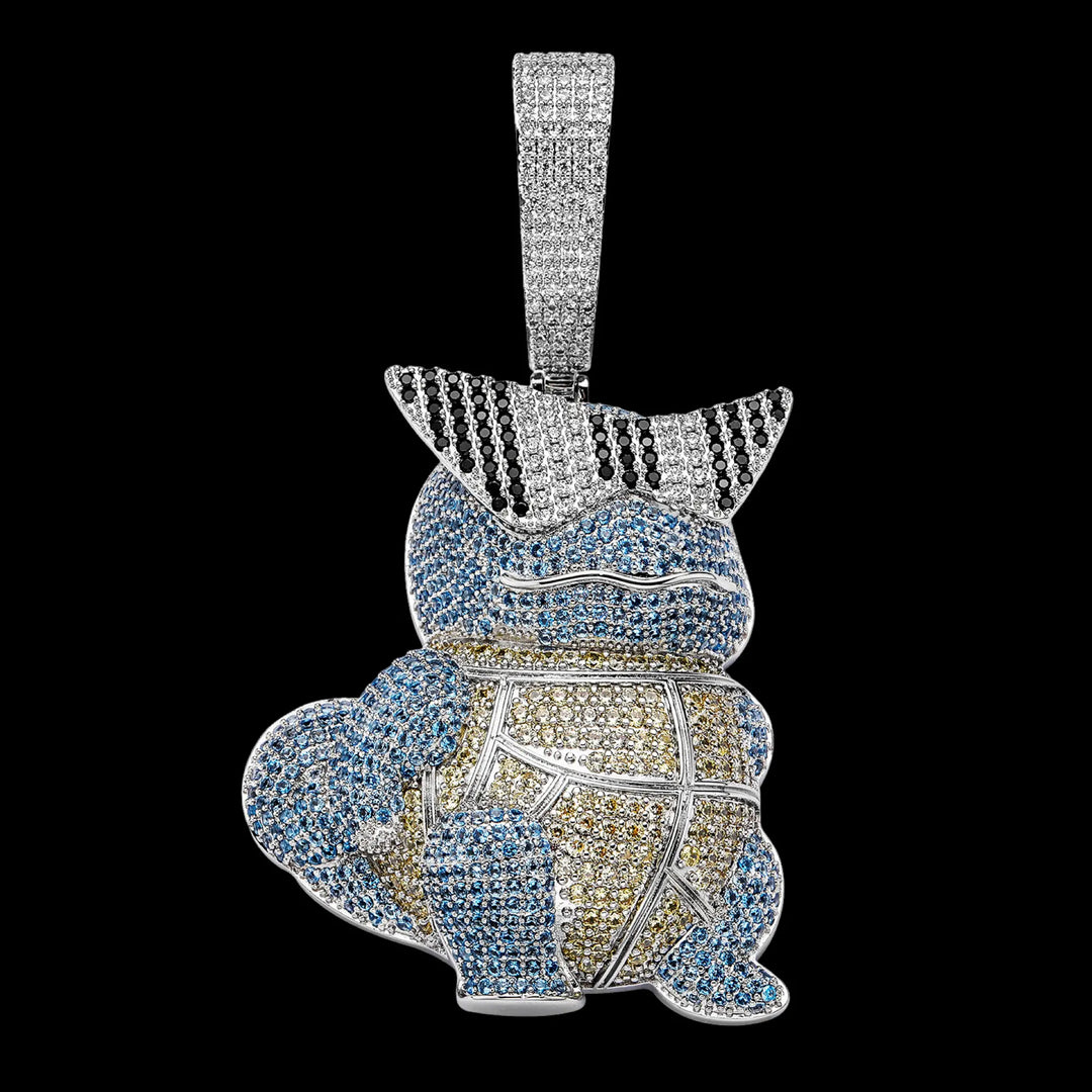 Iced Squirtle Pendant