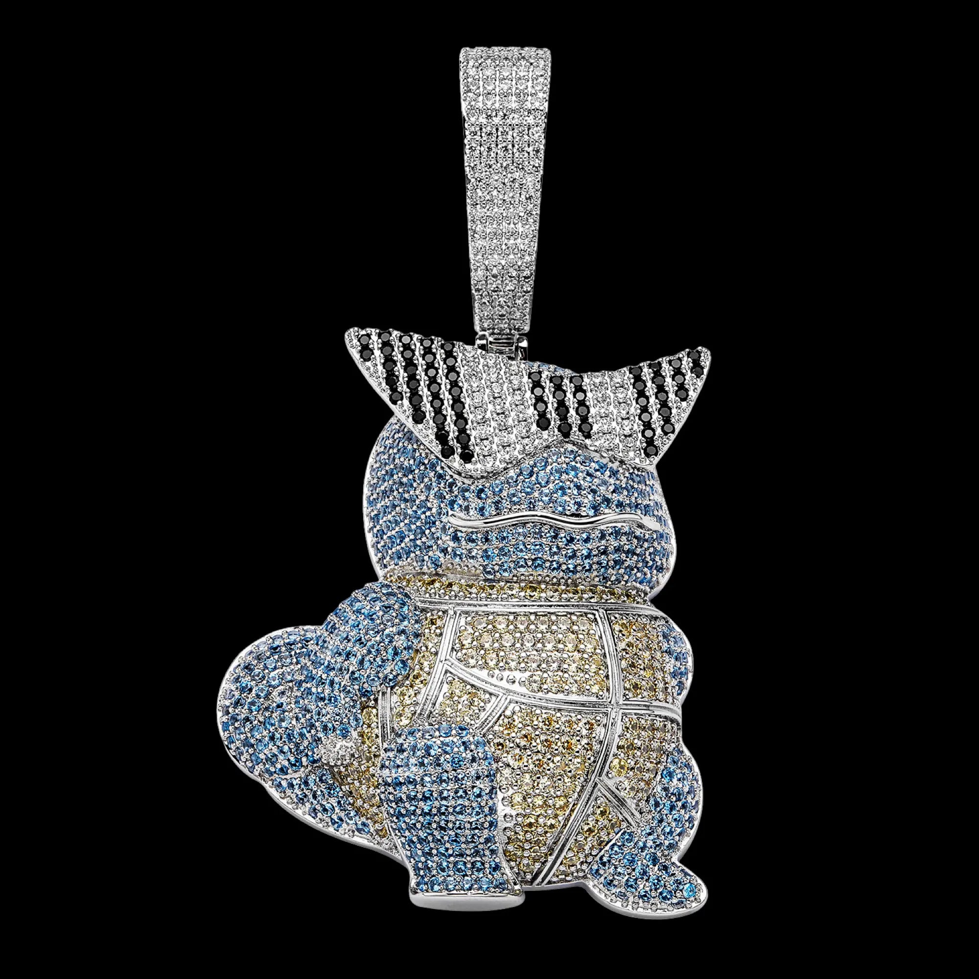 Iced Squirtle Pendant