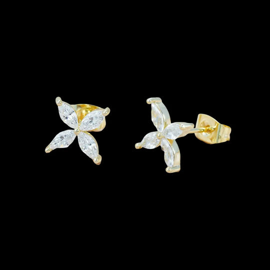 S925 Sterling Silver Moissanite Butterfly Earrings BigBagBling
