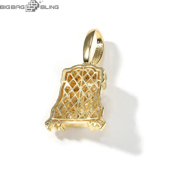 Vintage Hairband Braid Portrait Pendant