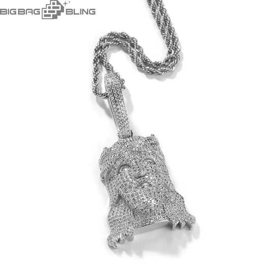 Vintage Hairband Braid Portrait Pendant