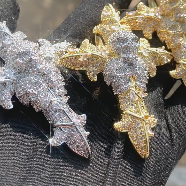Pendentif Raptors glacé