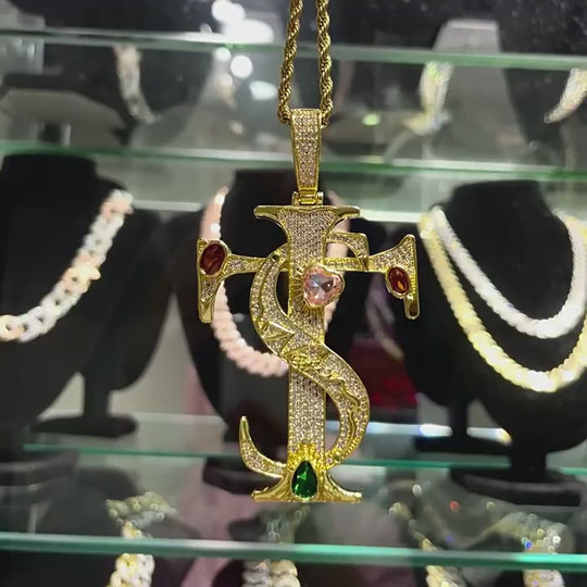 Pendentif Raptors glacé