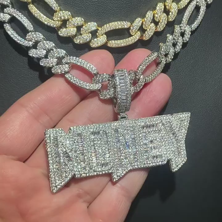 Pendentif Raptors glacé