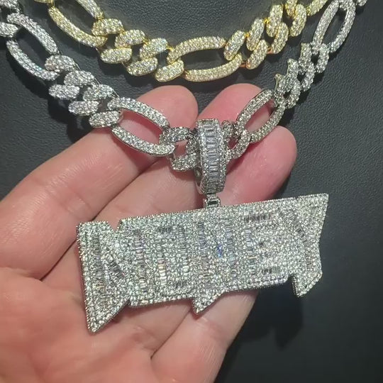 Pendentif Raptors glacé