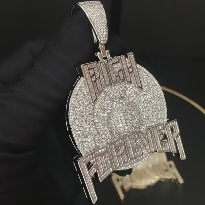 Pendentif Raptors glacé