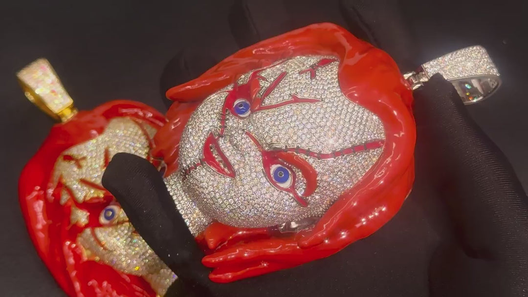 Iced Out Chucky Pendant